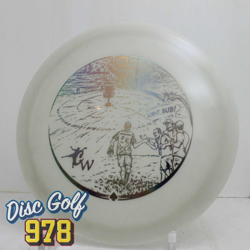 Discmania FD1 Metal Flake Color Glow C-Line Casey White 175.3g White Silver H