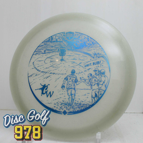 Discmania FD1 Metal Flake Color Glow C-Line Casey White 174.7g White Blue E