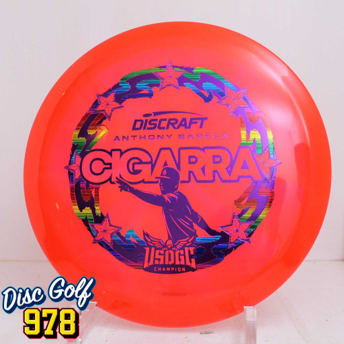 Discraft Cigarra Z Swirl Antony Barela 2025 USDGC 176.8g Red