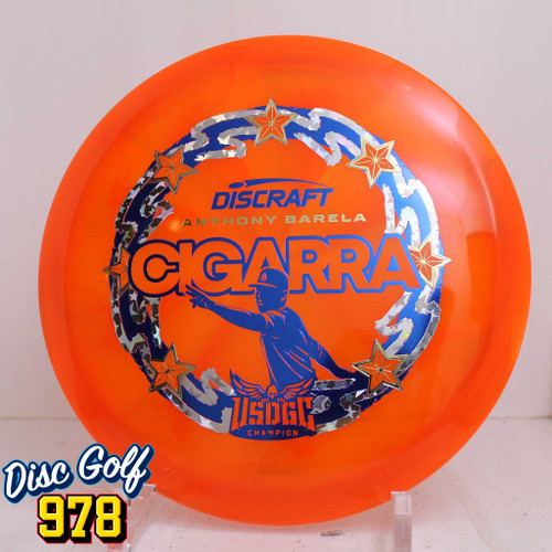 Discraft Cigarra Z Swirl Antony Barela 2025 USDGC 173.4g Orange F