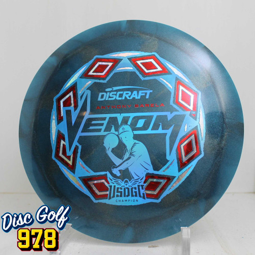 Discraft Venom ESP Swirl - Anthony Barela 2025 USDGC 172.6g DarkNavy