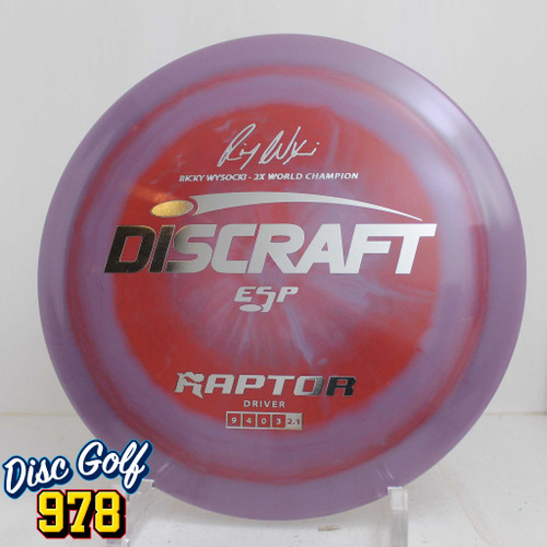 Discraft Raptor ESP Ricky Wysocki 175.4g Maroon