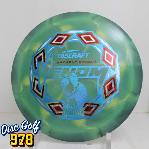 Discraft Venom ESP Swirl - Anthony Barela 2025 USDGC 175.2g Green