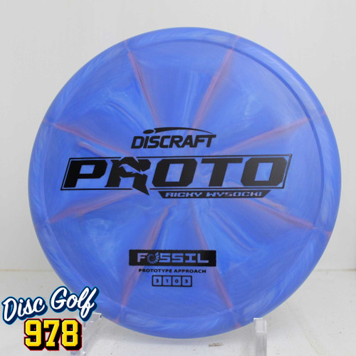 Discraft Fossil Prototype Ricky Wysocki 174.7g Blue C