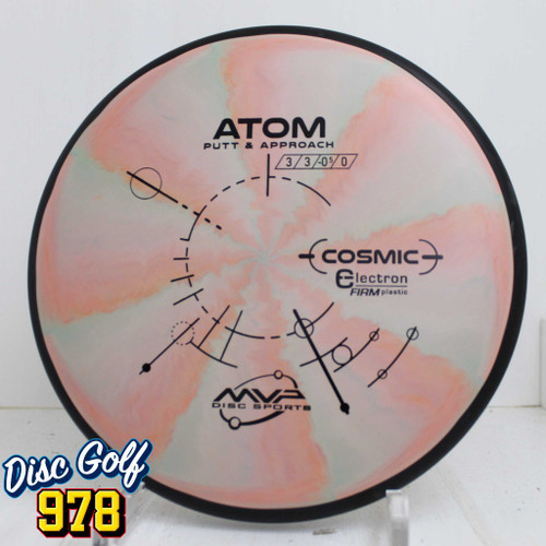 MVP Atom Cosmic Electron Firm 168.9g Peach/Green Swirls