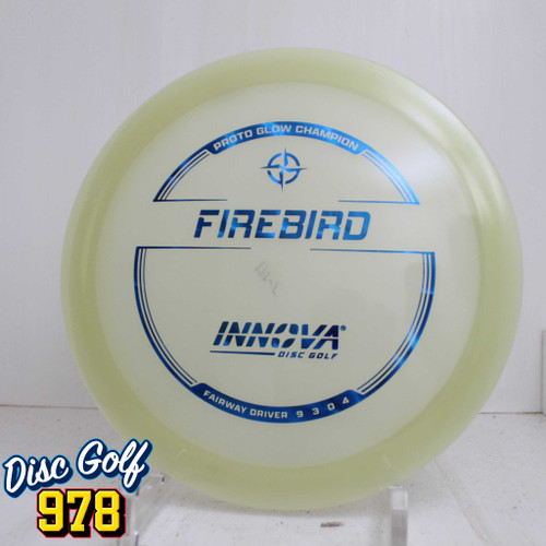 Innova Firebird Proto Glow Champion 174.3g Blue Foil A