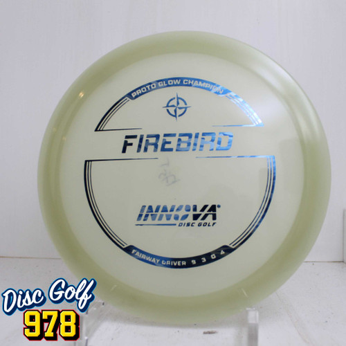 Innova Firebird Proto Glow Champion 175.2g Blue Foil B