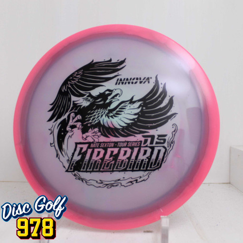 Innova Firebird Proto Glow Halo Champion Nate Sexton 2025 Tour Series 173.4g Pink-Blueish C