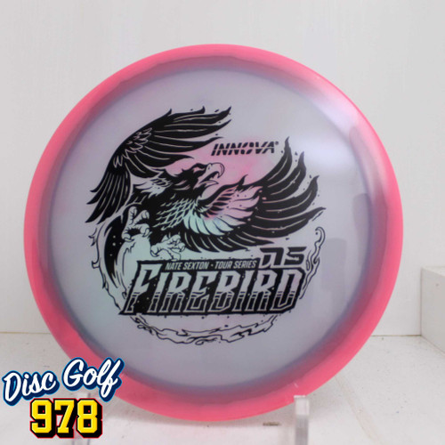 Innova Firebird Proto Glow Halo Champion Nate Sexton 2025 Tour Series 173.8g Pink-Blueish B