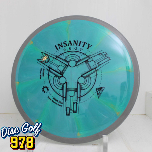 Axiom Insanity Cosmic Neutron 172.4g Grey-Teal Swirls