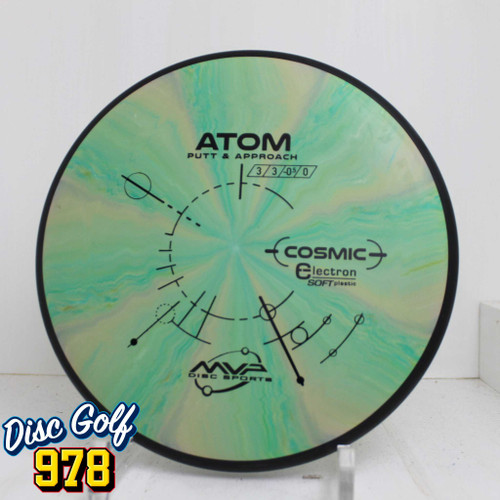 MVP Atom Cosmic Electron Soft 174.2g Green/Cream Swirls