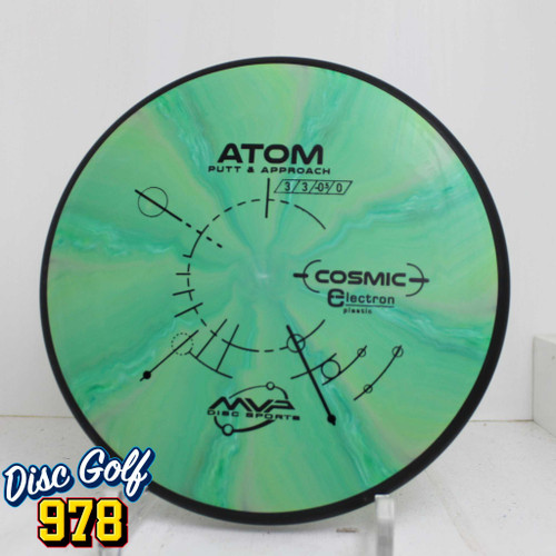 MVP Atom Cosmic Electron 167.2g Green Swirls