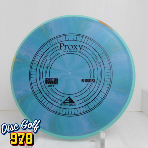 Axiom Proxy Cosmic Electron Soft 174.3g Teal-Blue Swirls