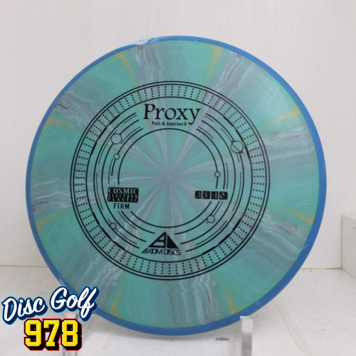 Axiom Proxy Cosmic Electron Firm 171.2g Blue-Teal Swirls