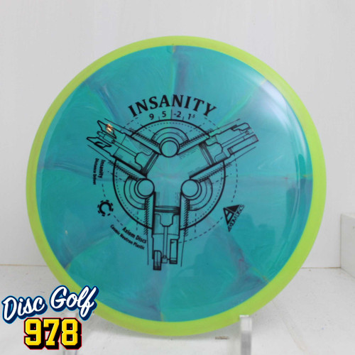 Axiom Insanity Cosmic Neutron 171.6g Pea Green-Teal Swirls