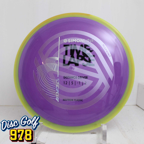 Axiom Simon Line Time Lapse Retooled - Misprint 174.1g Golden-Purple B