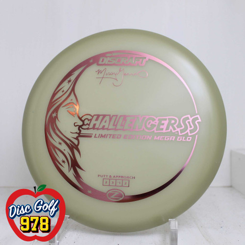 Discraft Challenger SS Mega Glo LE Missy Gannon 175.7g Pink Foil C