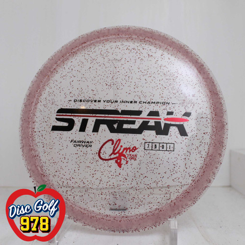 Climo Streak Victory Sparkle Year One 175.3g Clear Red Sparkle B