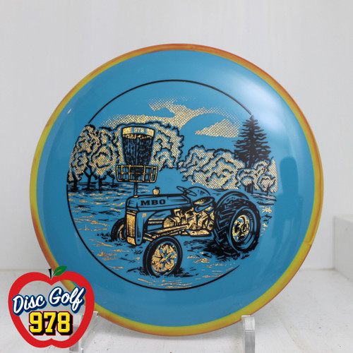 Axiom Crave Neutron DFX MBO Tractor 170.8g Sandy Orange Swirls-Blue