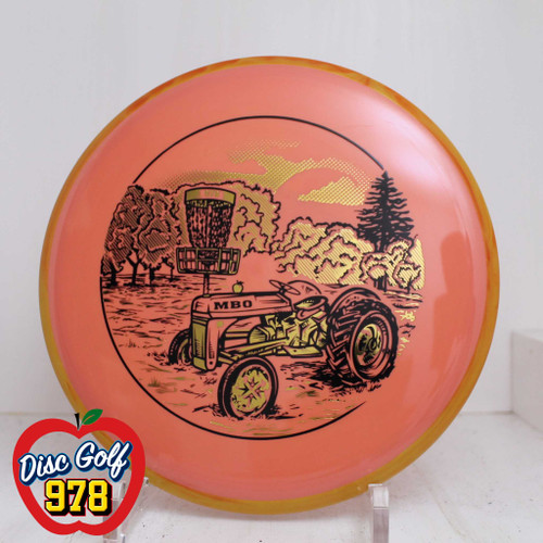 Axiom Hex Neutron DFX MBO Tractor 176.7g Orange Swirls-Peachy Pink