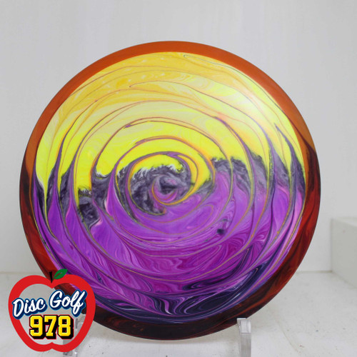 Axiom Simonline Time Lapse Retooled - Dave's Dyes 174.1g Purple Yellow Swirl