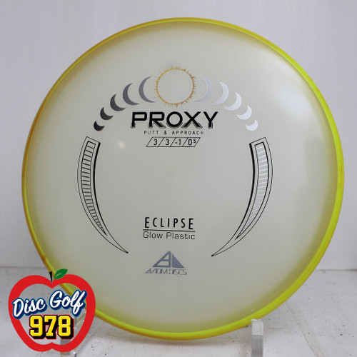 Axiom Proxy Eclipse PLC 172.8g Yellow/Orange Swirl Rim