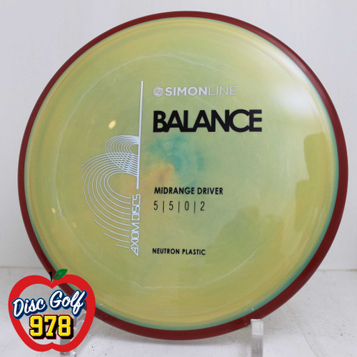 Axiom Simon Line Balance Neutron PLC 171.3g Blood Red-Creamy Yellow/Green