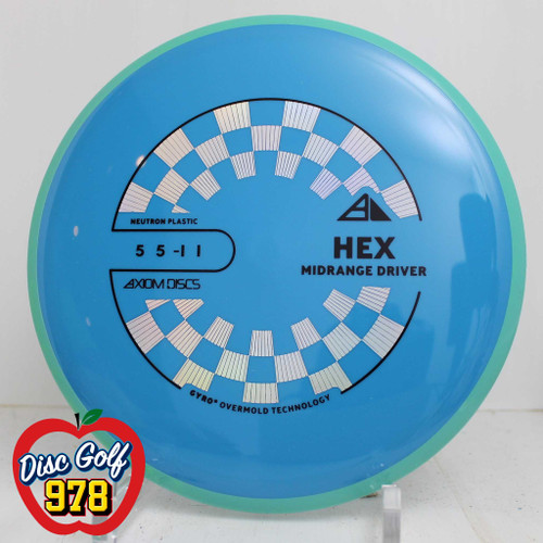 Axiom Hex Neutron PLC 177.8g Teal-Blue