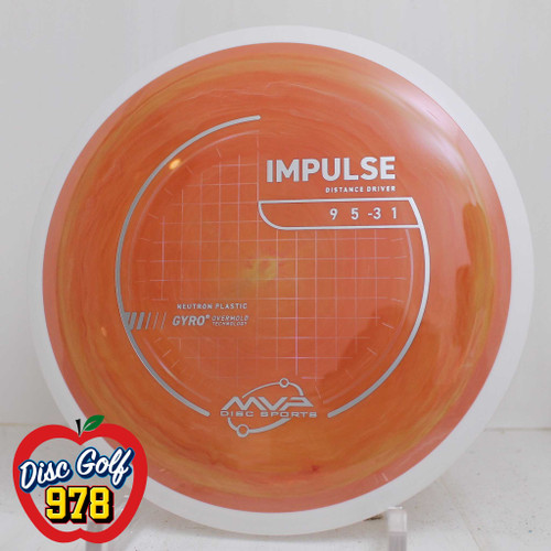 MVP Impulse Neutron PLC 154.1g Orange Swirl