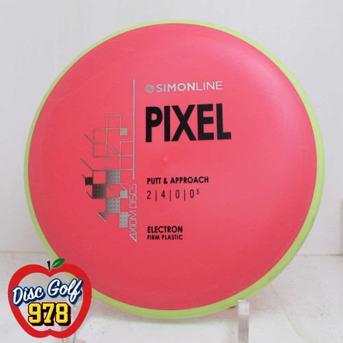 Axiom Simon Line Pixel Electron Firm 173.7g Green Swirl-Salmon