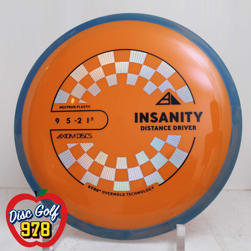 Axiom Insanity Neutron PLC 167.0g Blue Swirls-Orange