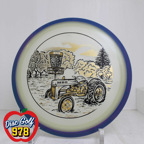 Axiom Virus Eclipse - MBO Tractor by DFX 174.8g Blurple Swirl Rim B