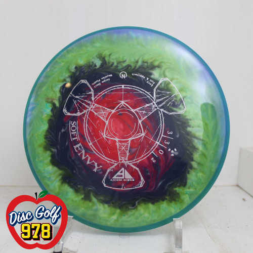 Jay's Dyes Axiom Envy Neutron Soft 172.3g Teal-Green/Red