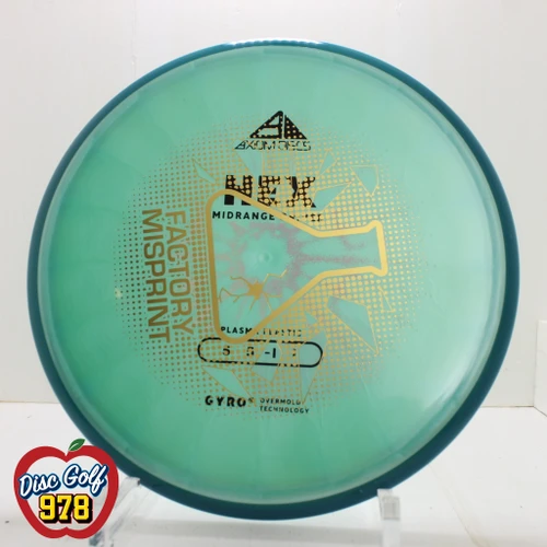 Axiom Hex Plasma PLC - Factory Misprint 170.0g Blue-Teal