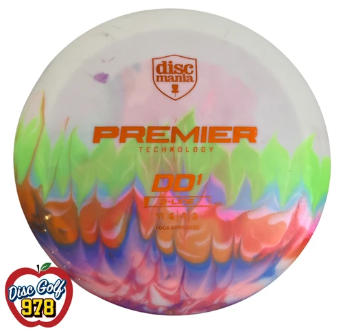 Disc Dragon Discmania DD1 Premier Q-Line 168.8g Colorful Half Dye
