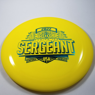 Dynamic Dynamic Sergeant Ice Fuzion 2022 Worlds Yellow-Teal 176g