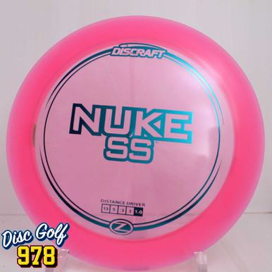 Discraft Nuke SS Z 175.2g Pink B - Disc Golf 978
