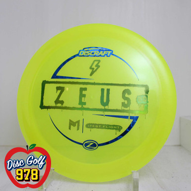 Discraft Zeus 2.0 Z Metallic Test Flight 173.0g Neon Yellow B