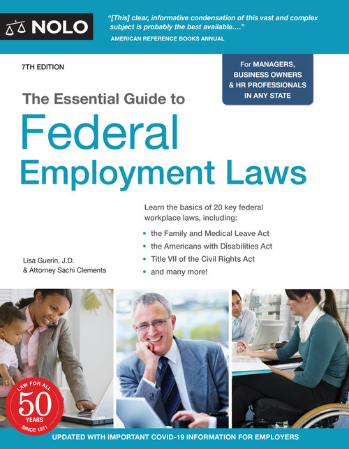 (eBook PDF) Essential Guide to Federal Employment Laws, The
7th Edition (eBook PDF) Essential Guide to Federal Employment Laws, The
7th Edition