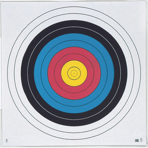 Maple Leaf Target Face FITA 10-Ring 60 cm. 25 pk. Maple Leaf Target Face FITA 10-Ring 60 cm. 25 pk.