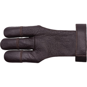 30-06 CowHide Shooting Glove Brown 3 Finger Medium 30-06 CowHide Shooting Glove Brown 3 Finger Medium