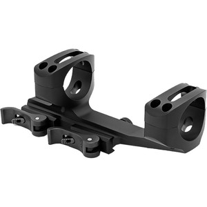 Warne MSR Quick Detach Cantilever Scope Mount Matte Black 30mm MSR Ideal Height Warne MSR Quick Detach Cantilever Scope Mount Matte Black 30mm MSR Ideal Height