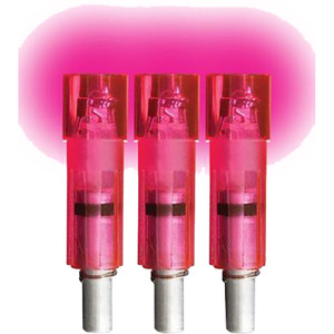 Lumenok Crossbow Nocks Pink Flat Gold Tip 3 pk. Lumenok Crossbow Nocks Pink Flat Gold Tip 3 pk.