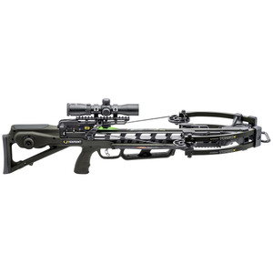 TenPoint Turbo X Crossbow Package ACUslide Rangemaste 100 Scope Moss Green
