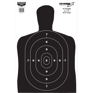 Birchwood Casey EZE-Scorer Target BC-27 Silhouette 12x18 in. 10 pk. Birchwood Casey EZE-Scorer Target BC-27 Silhouette 12x18 in. 10 pk.