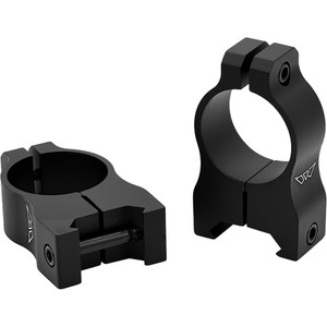 Warne Vapor Aluminum Scope Rings Matte Black 1 in. High Warne Vapor Aluminum Scope Rings Matte Black 1 in. High