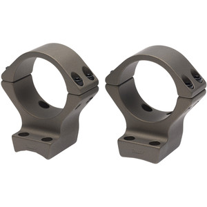 Browning X-Bolt Integrated Scope Rings Smoked Bronze 30mm Medium Browning X-Bolt Integrated Scope Rings Smoked Bronze 30mm Medium