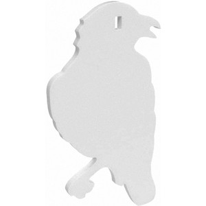 Birchwood Casey Ar500 Silhouette 1-Hole Crow 3/8" Birchwood Casey Ar500 Silhouette 1-Hole Crow 3/8"