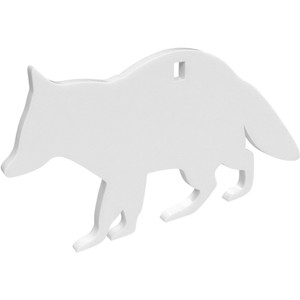 Birchwood Casey Ar500 Silhouette 1-Hole Racoon 3/8" Birchwood Casey Ar500 Silhouette 1-Hole Racoon 3/8"