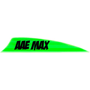 AAE Max 2.0 Shield Cut Vanes Bright Green 50 pk. AAE Max 2.0 Shield Cut Vanes Bright Green 50 pk.